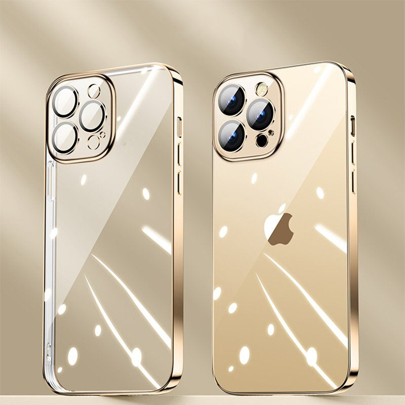 iPhone 14 Pro Max Transparent Plating Camera Protection Case casemarts