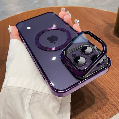 Luxury MagSafe Camera Protector Stand Case - iPhone casemarts