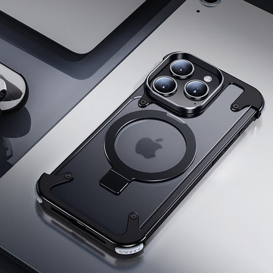 Frosted Anti-Fall Magsafe Ring Stand Case - iPhone casemarts
