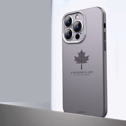 Autumn Radiance Maple Leaf Matte Case - iPhone casemarts