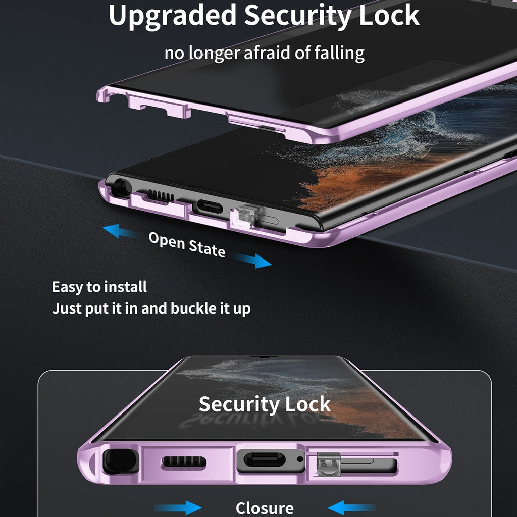 Dual Shield Magnetic Glass Case - Samsung casemarts