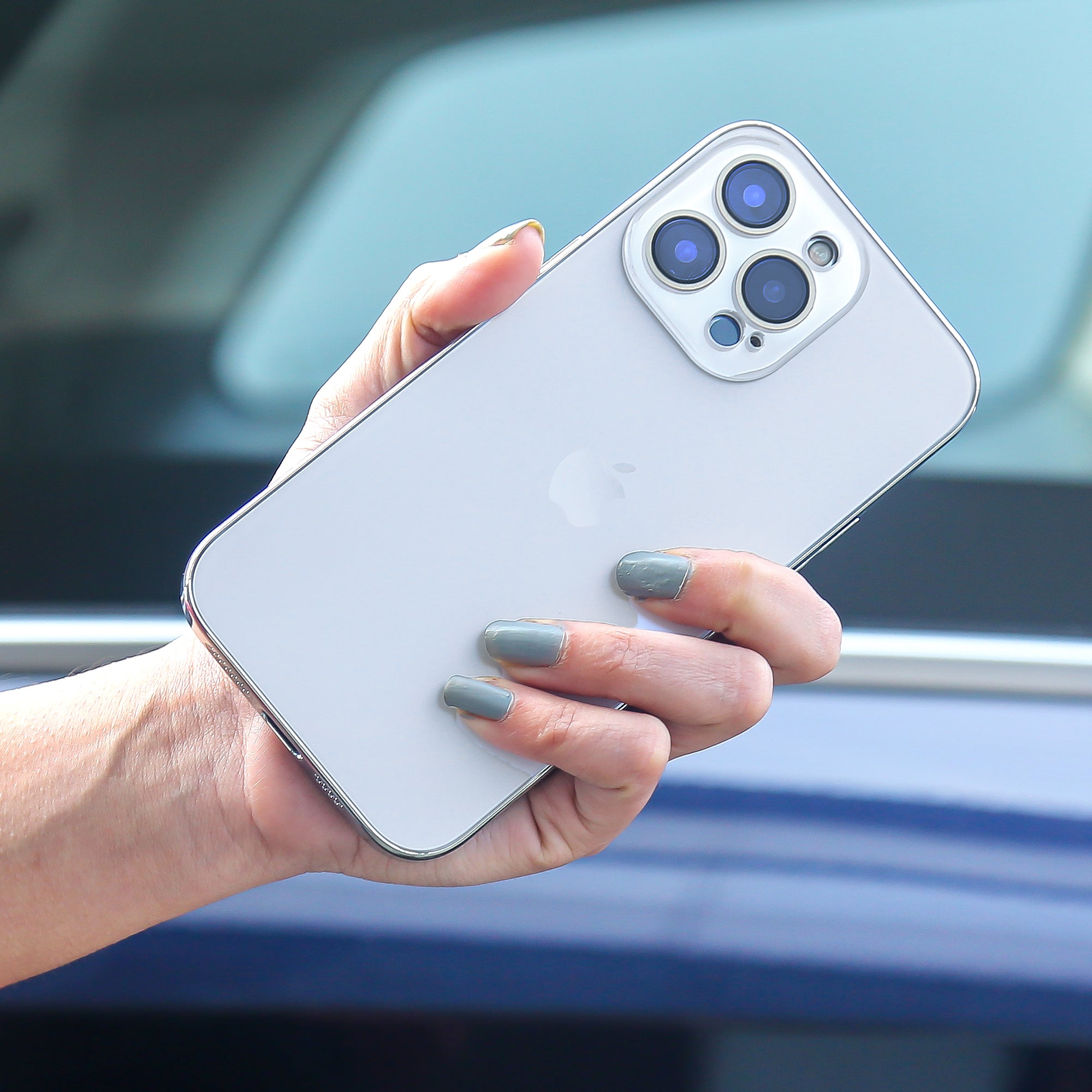 Matte Glass Pro Camera Lens Shell Case - iPhone casemarts