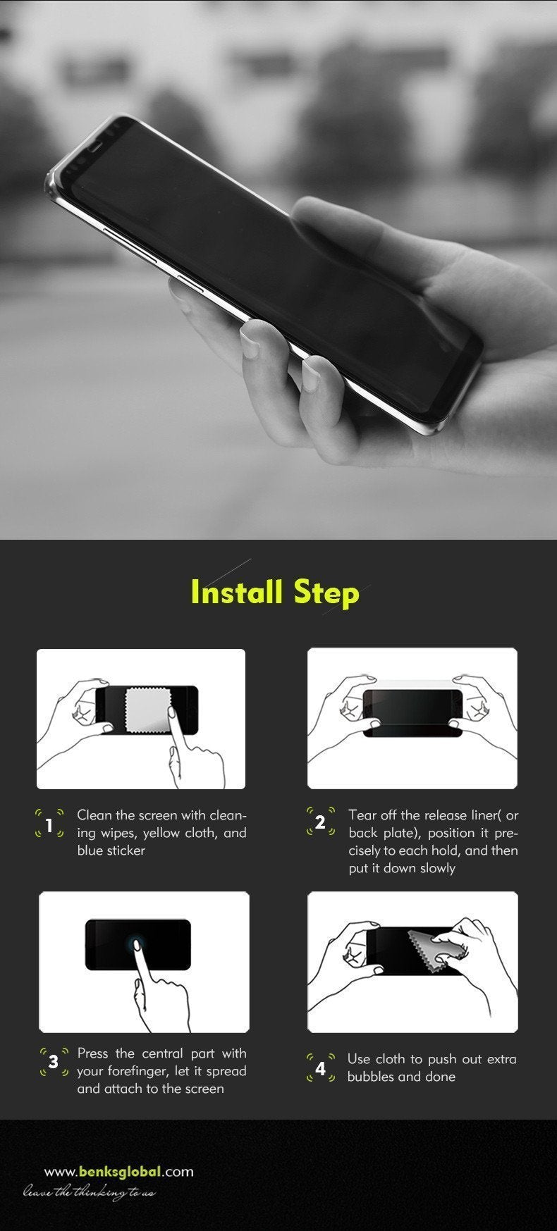 Galaxy S8/S8 Plus Original 4D Curved Tempered Glass casemarts