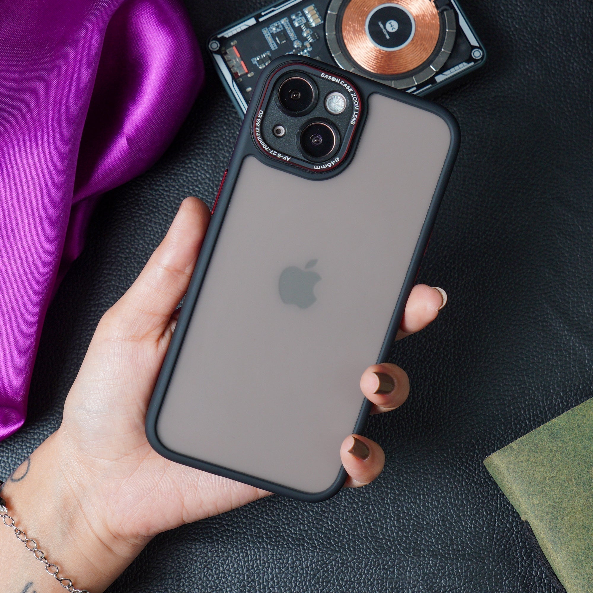 Luxury Matte Shockproof Armor Case -iPhone casemarts