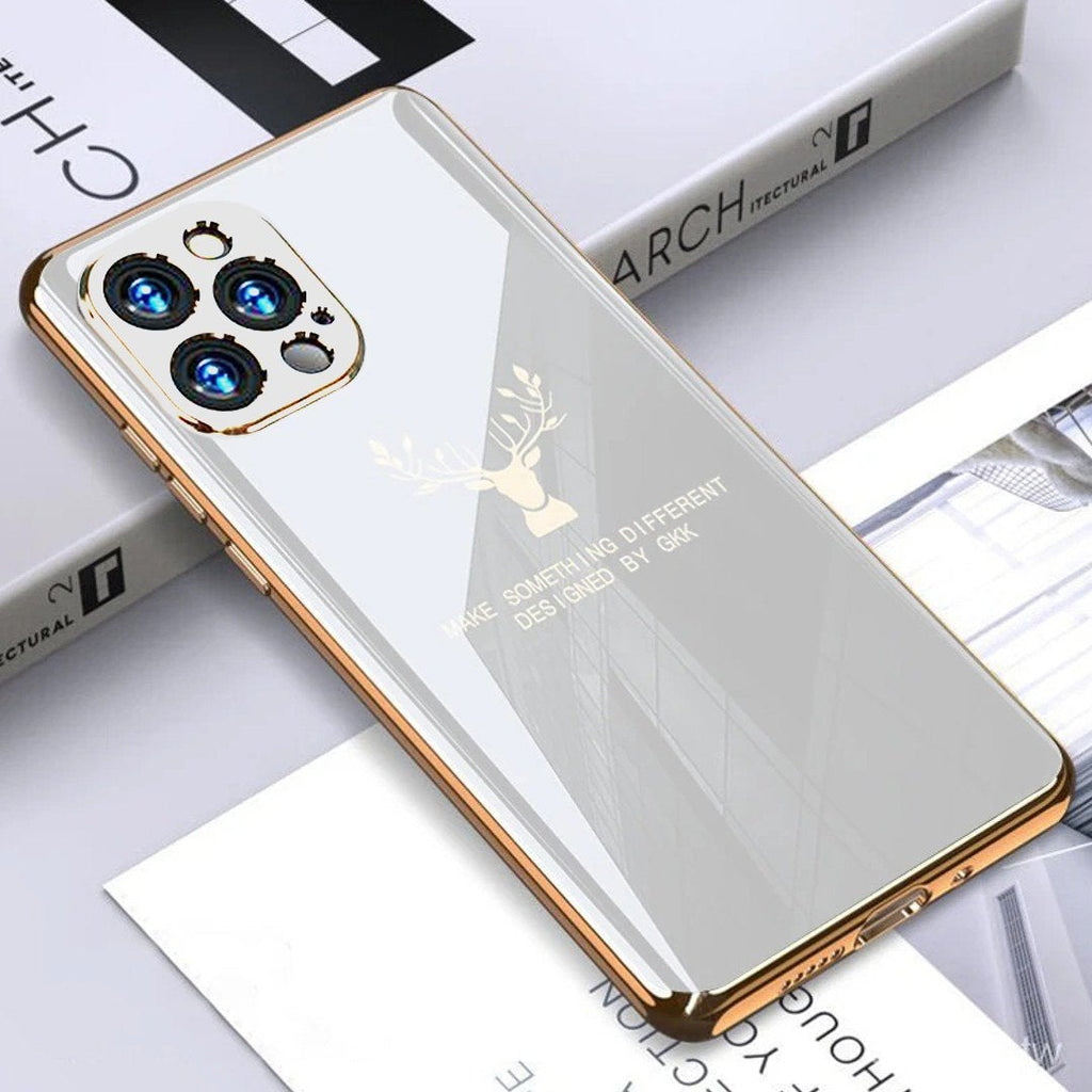 iPhone 13 Series Electroplating Deer Pattern Case casemarts