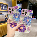 Gemstone Petal Canvas Phone Case Urban Covers