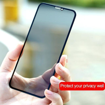 Baseus ® iPhone XS Max Privacy Tempered Glass [ Anti- Spy Glass] casemarts