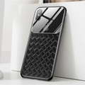 Baseus ® iPhone X Cross Knit Clear Window Case casemarts