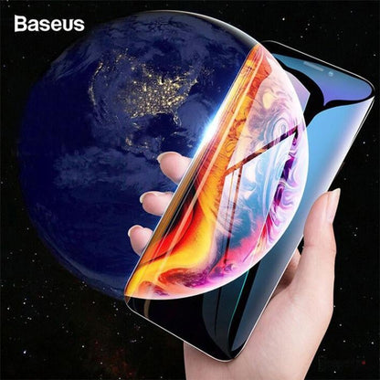 Baseus ® iPhone XS Max Tempered Glass (Front +Back Glass) casemarts