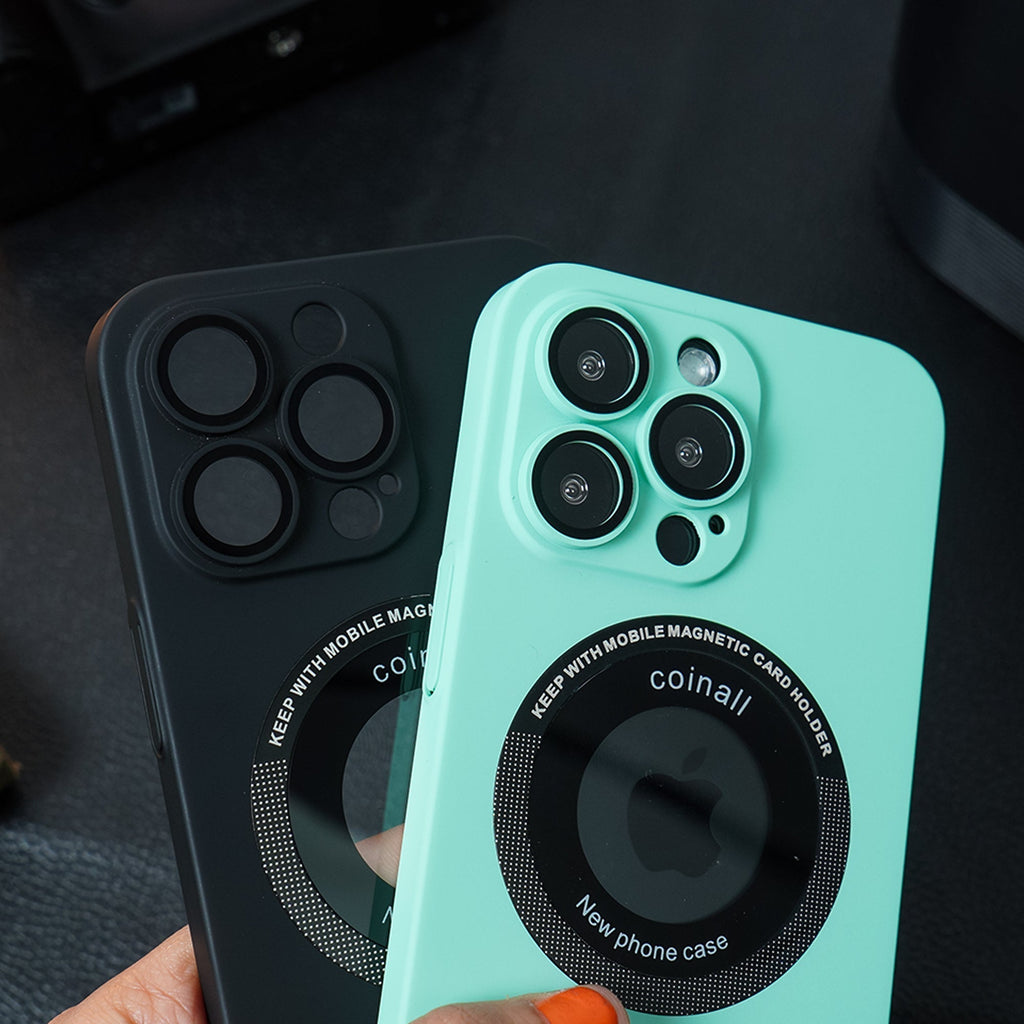 iPhone 14 Pro Max Frosted Magnetic Holder Case casemarts