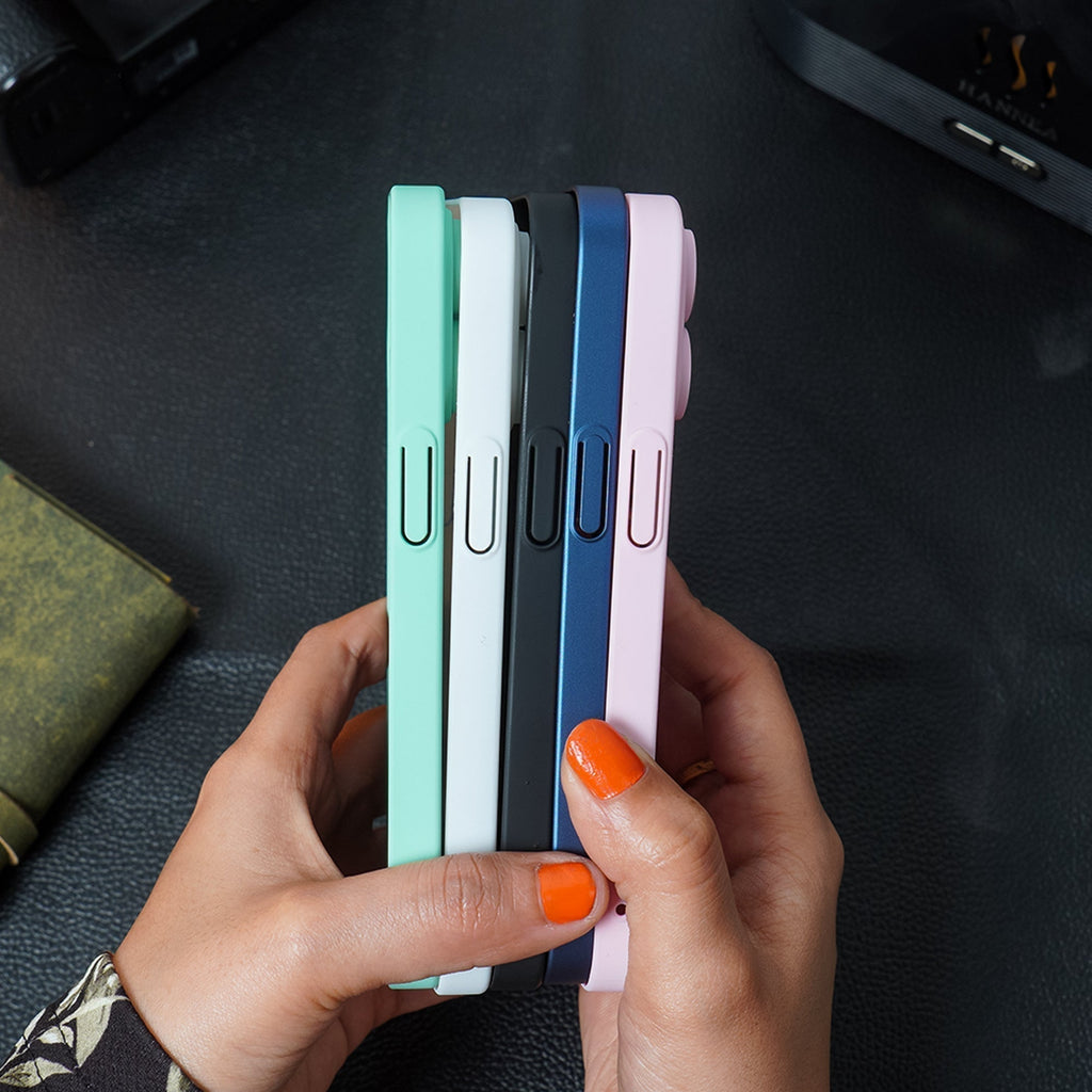 iPhone 13 Frosted Magnetic Holder Case casemarts