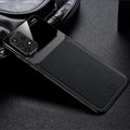 Galaxy A72 Sleek Slim Leather Glass Case casemarts