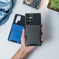 Galaxy S21 Plus Hidden Card Holder Hybrid Case casemarts