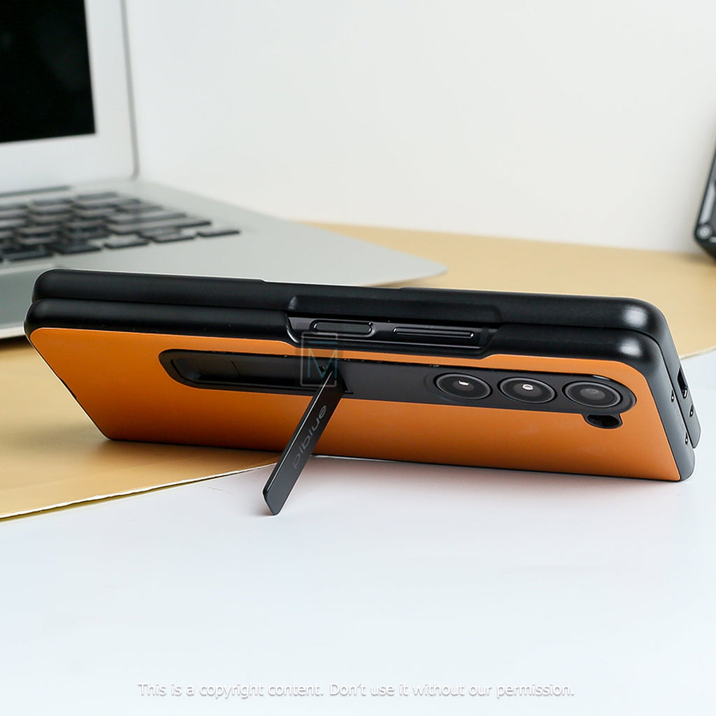 Galaxy Z Fold5 Supreme Leather Finish Case casemarts