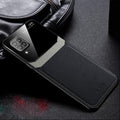 Galaxy F62 Sleek Slim Leather Glass Case casemarts