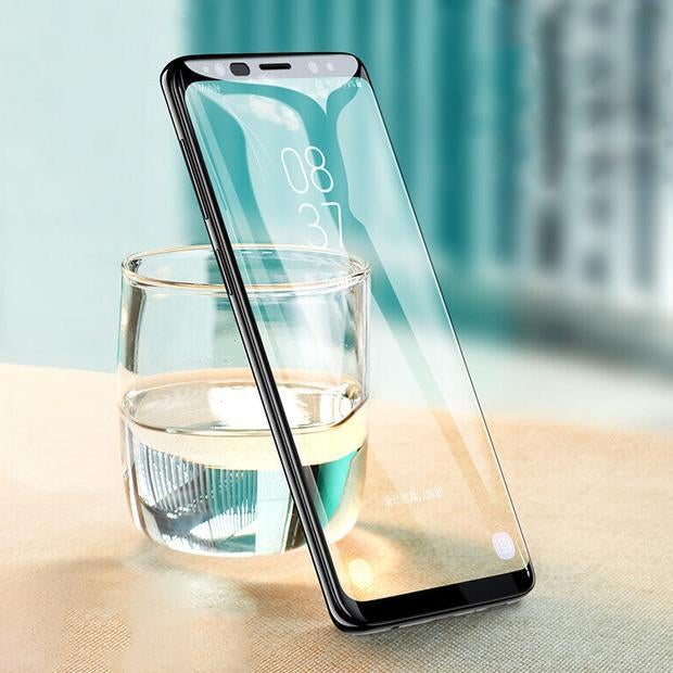 Galaxy A6 Plus 5D Tempered Glass Screen Protector casemarts