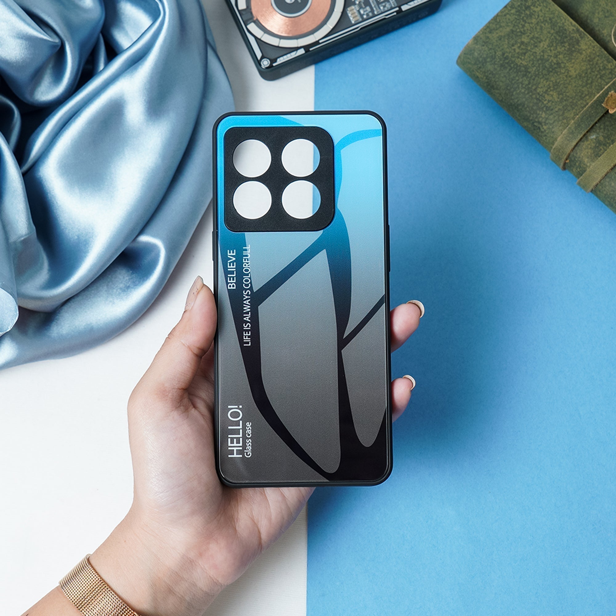 Gradient Soft Edge Glass Back Case - OnePlus casemarts