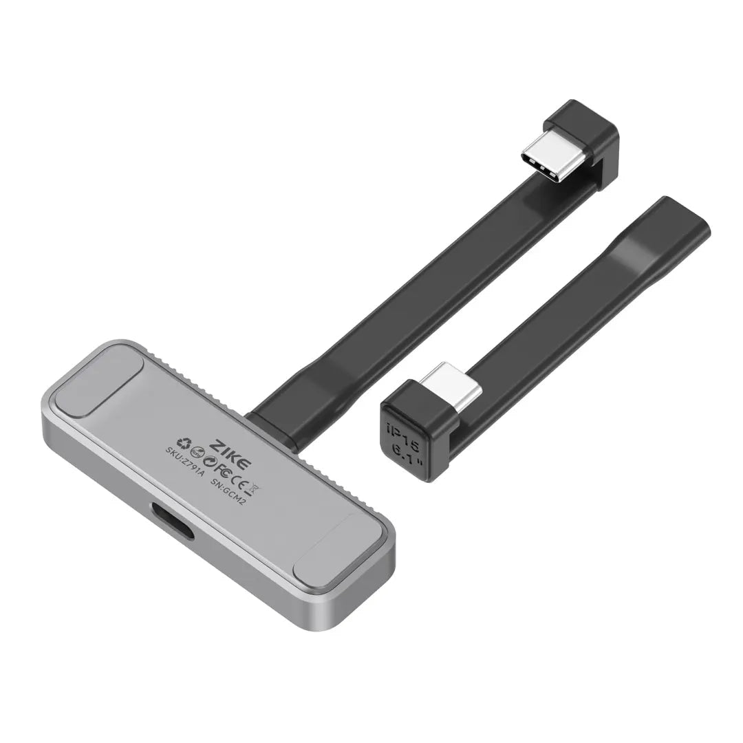 GT Storage™ – Magnetic Extended Storage for iPhone, Android, Mac (1TB, USB‑C & Lightning Port)