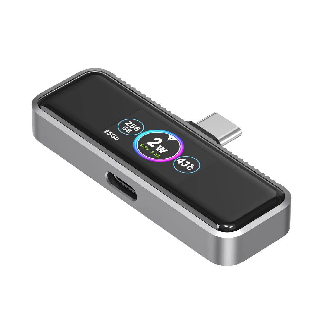 GT Storage™ – Magnetic Extended Storage for iPhone, Android, Mac (1TB, USB‑C & Lightning Port)