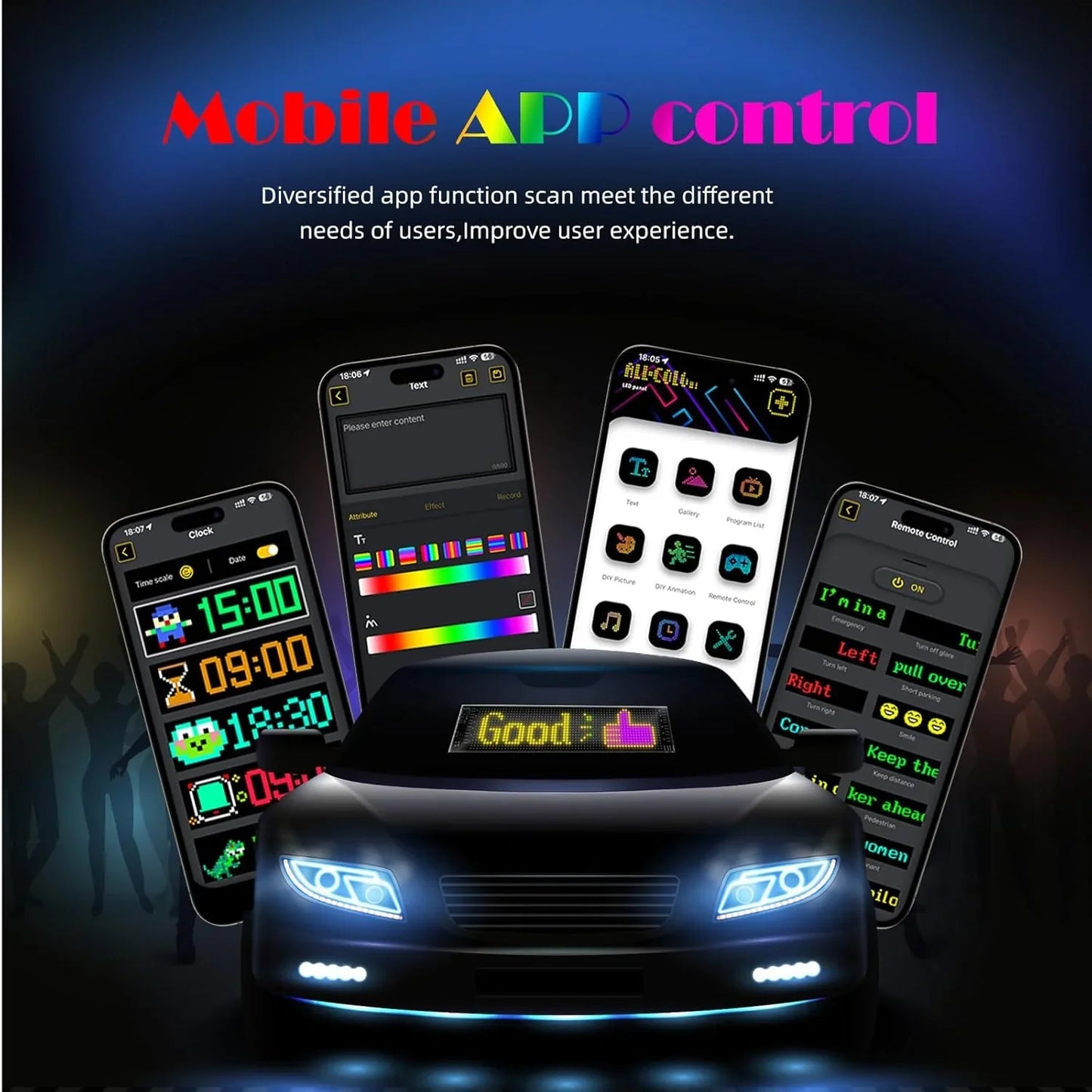 Vibrant LED Devil Eyes Light