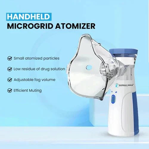 Rechargeable Mesh Portable Nebulizer for Adults & Kids – Compact Mist Inhaler