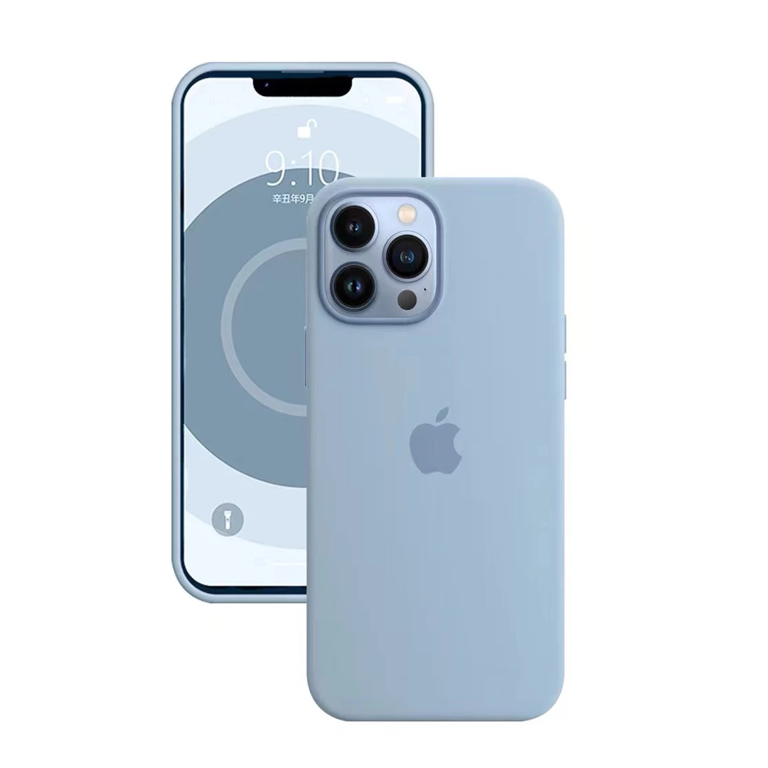 iPhone 14 Series Liquid Silicone Logo Case casemarts