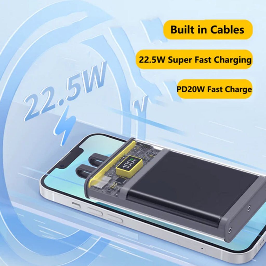 Thunder™ 10000mAh Fast Charging Naked Powerbank casemarts