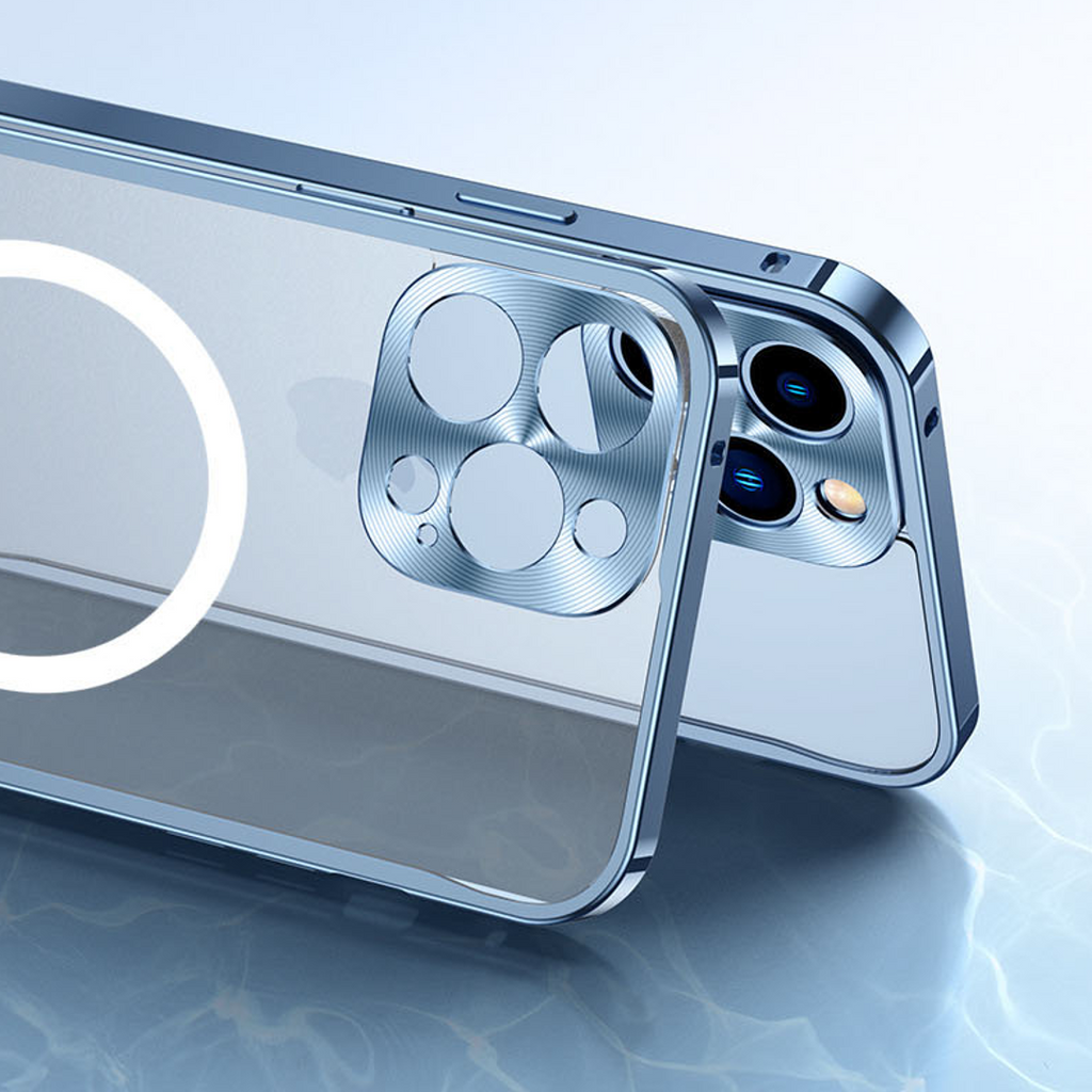 iPhone - Frosted Glass Magsafe Edition Magnetic Bumper Case casemarts