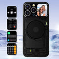 Smart iPhone Case with 1.83″ OLED Screen – Video Dial, Selfie Preview & Magnetic Charge