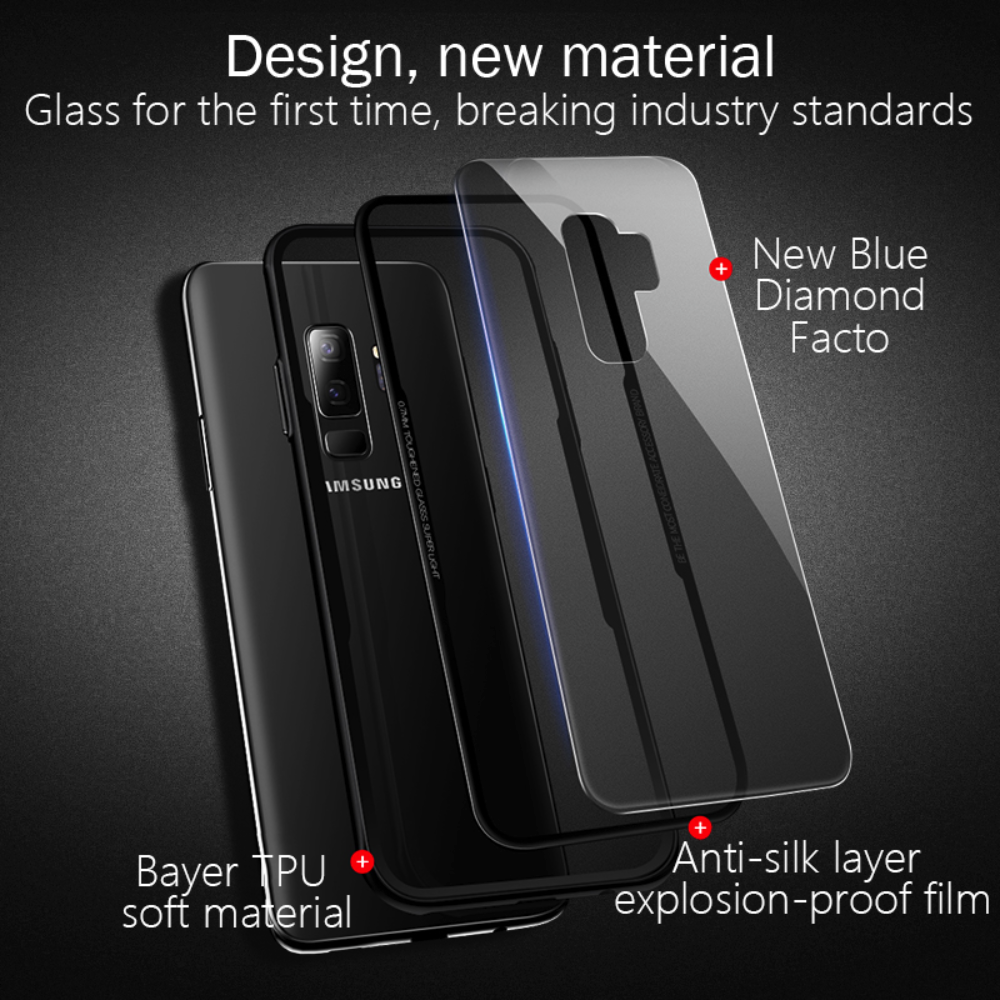 Galaxy S9 Glassium Series Case casemarts
