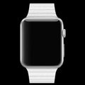 Coteetci ® Leather Loop Strap for Apple Watch [42/44MM] - White casemarts