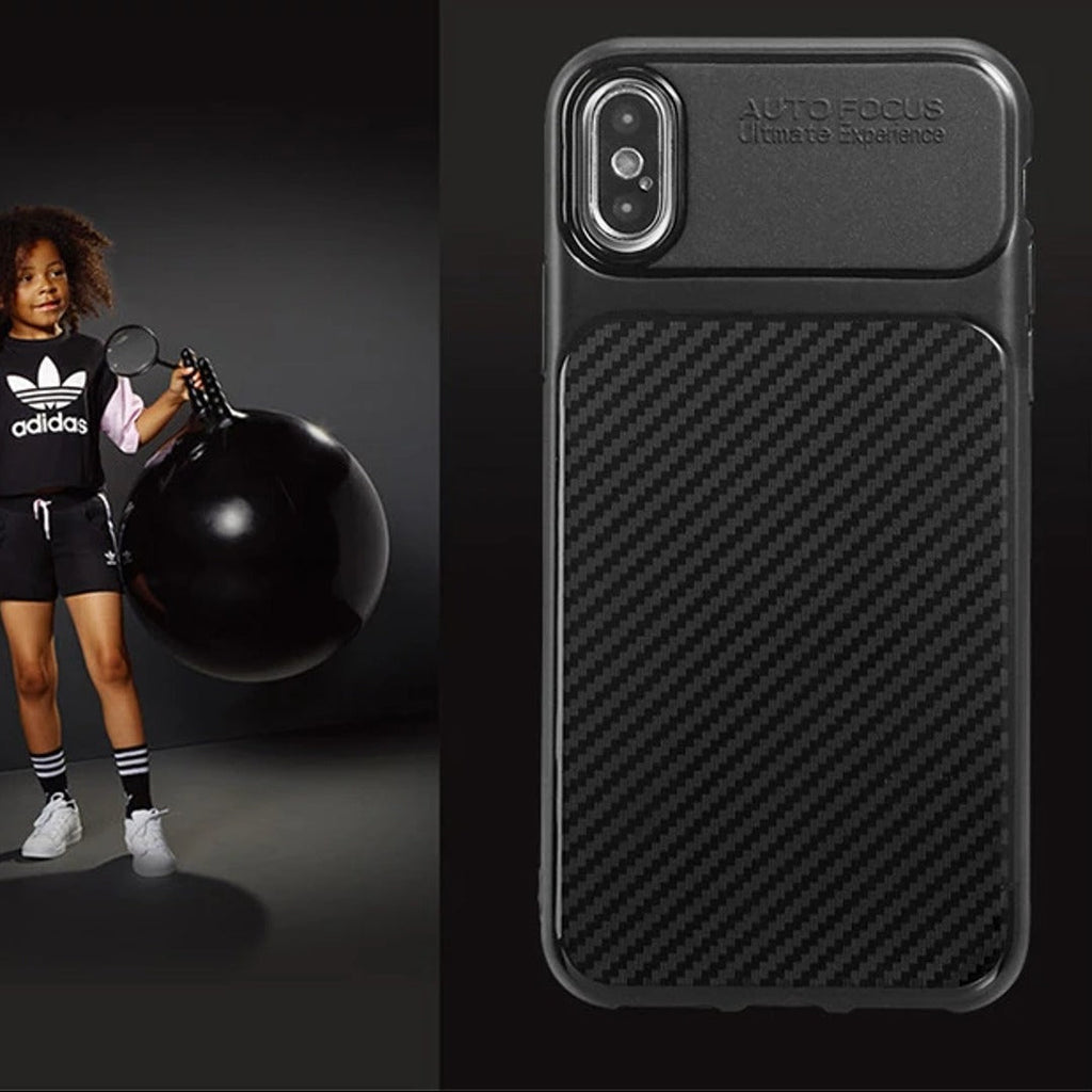 Galaxy A30s Auto Focus Carbon Fiber Case casemarts