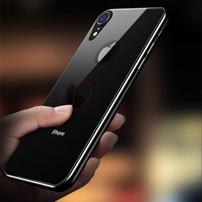 Baseus ® iPhone XR Ultra-thin Back Tempered Glass casemarts