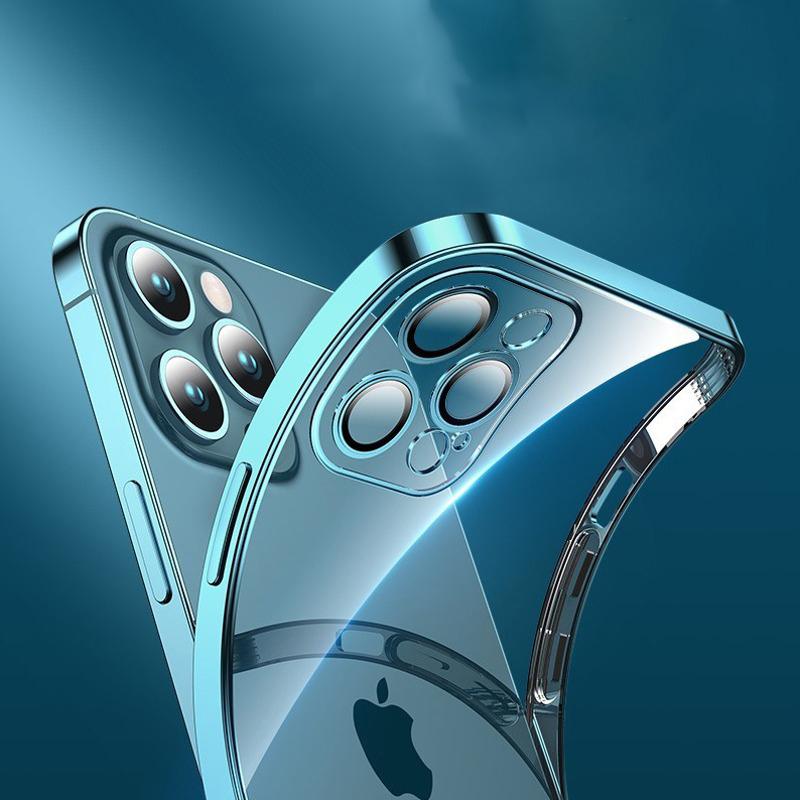 iPhone 13 Pro Transparent Plating Camera Protection Case casemarts