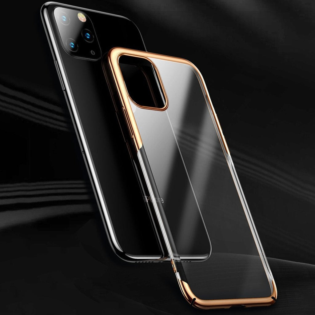 Baseus ® iPhone 11 Pro Ultra-Thin Transparent Sparkling Edge Case casemarts