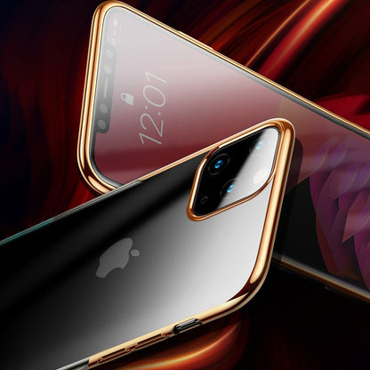 Baseus ® iPhone 11 Pro Ultra-Thin Transparent Sparkling Edge Case casemarts