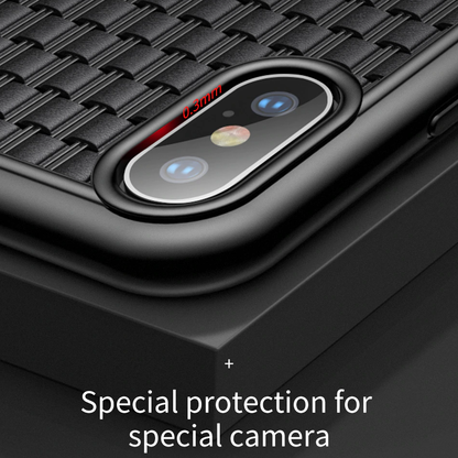 Baseus ® iPhone XS Max Knitted Breathing Soft Case casemarts