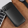 iPhone X Series  (3 in 1 Combo)  Battery Shell Case + Tempered Glass + Camera Lens Guard casemarts
