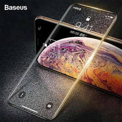Baseus ® iPhone XS Max Tempered Glass (Front +Back Glass) casemarts