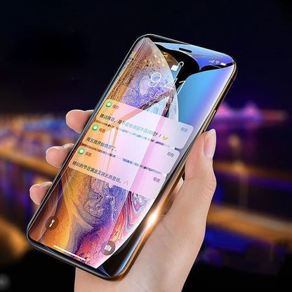 Baseus ® iPhone XS Max Full Coverage Curved Tempered Glass casemarts