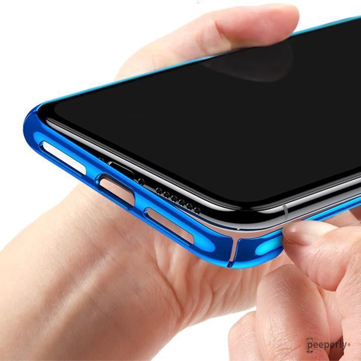 Baseus ® iPhone XS Max Ultra-Thin Transparent Sparkling Edge Case casemarts