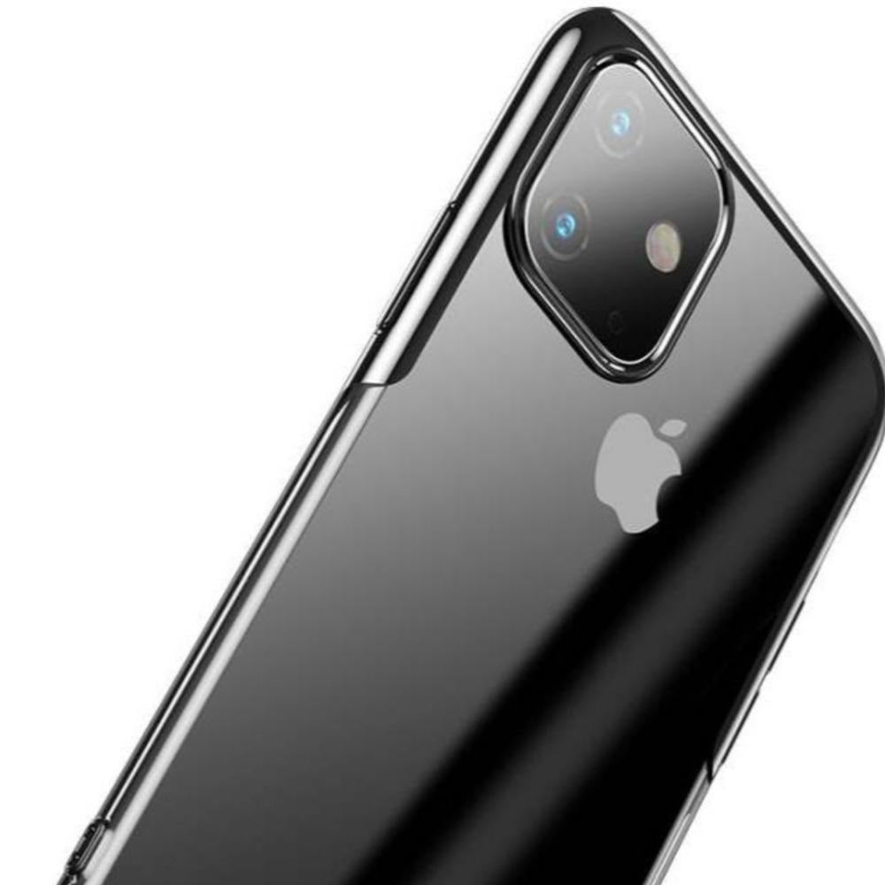 Baseus iPhone 11 Series Ultra-Thin Transparent Sparkling Edge Case casemarts
