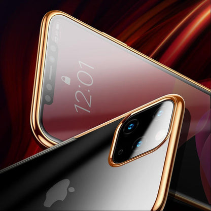 Baseus iPhone 11 Series Ultra-Thin Transparent Sparkling Edge Case casemarts