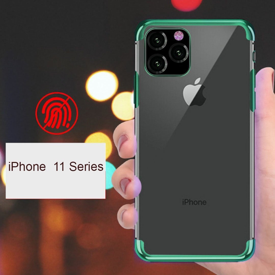 Baseus ® iPhone 11 Pro Ultra-Thin Transparent Sparkling Edge Case casemarts