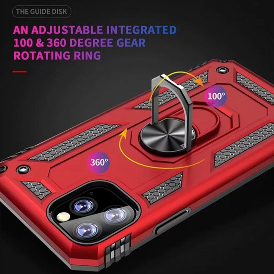 iPhone 11 Series Hybrid Armor Ring Case casemarts