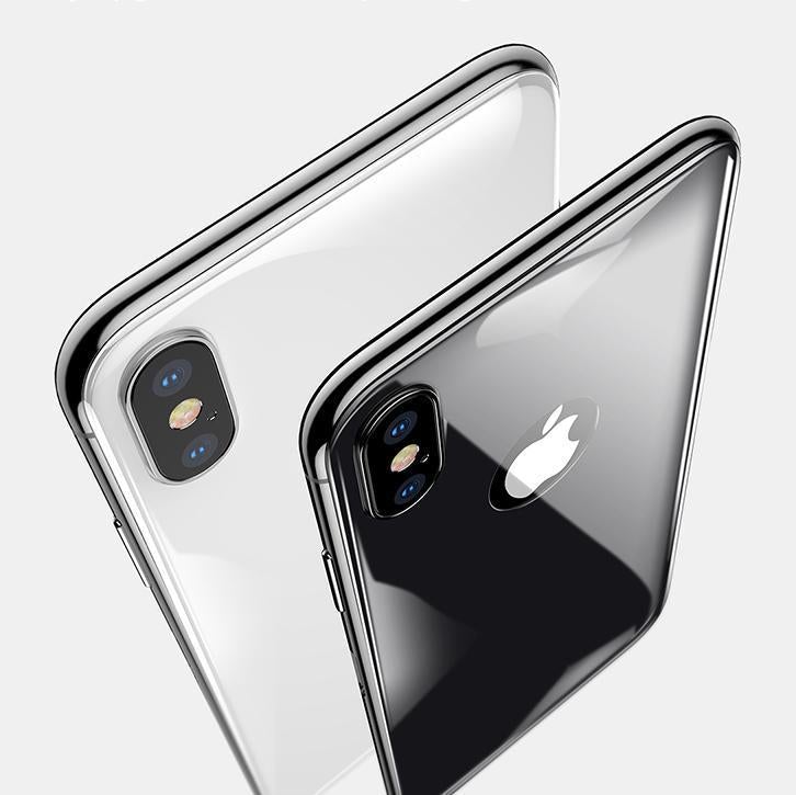 Baseus ® iPhone XS Max  Ultra-thin Back Tempered Glass casemarts