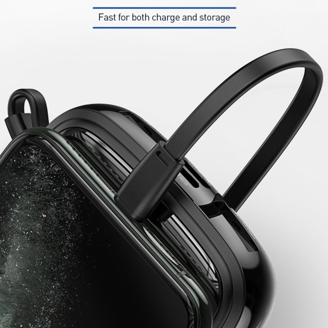 Baseus ® Qpow Digital Display 3A 10000mAh Power Bank With Type-C Cable casemarts