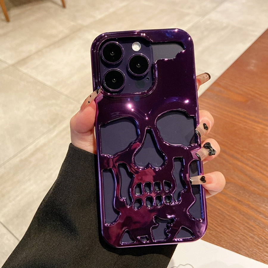 iPhone 13 Pro Hollow Skull Design Case casemarts