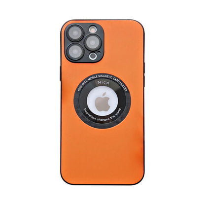 Luxury Leather Matte Case for iPhone pipi