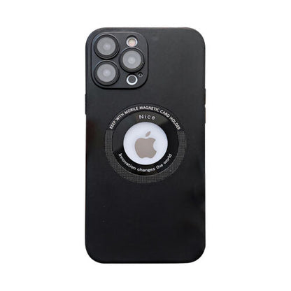 Luxury Leather Matte Case for iPhone pipi